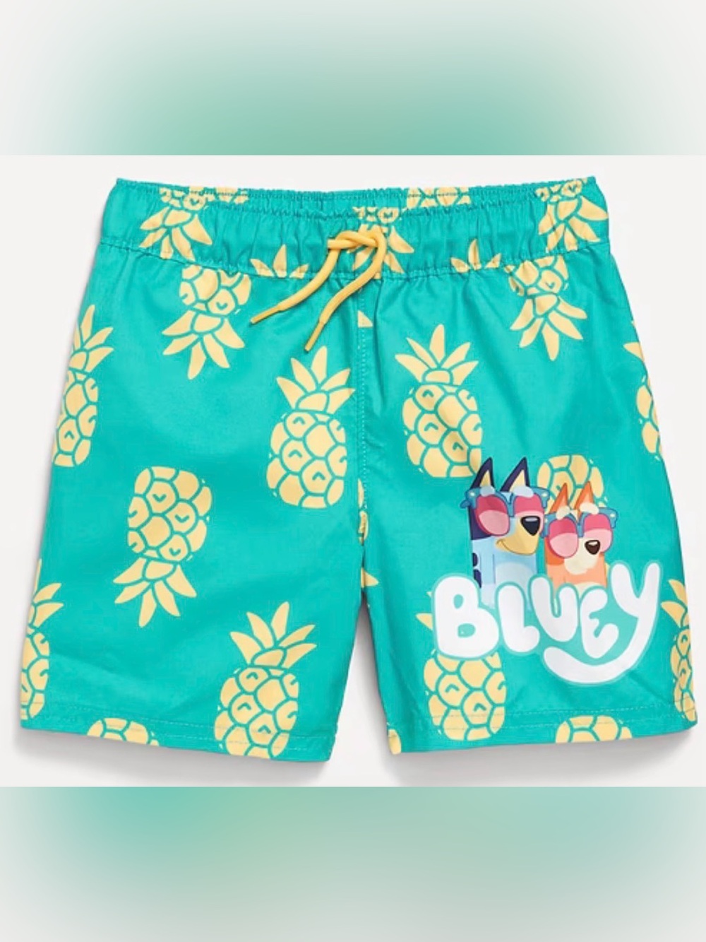 Old Navy Graphic Bluey Swim Trunks, sz 12-18mo